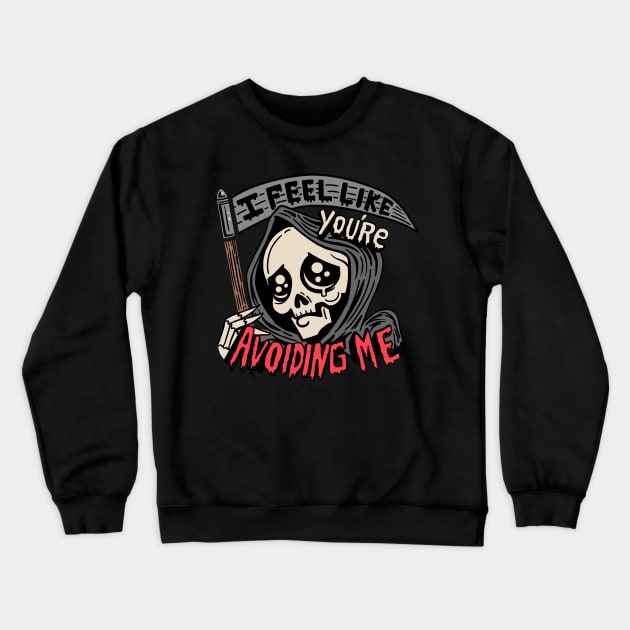 Grim Weeper Crewneck Sweatshirt by ibyes